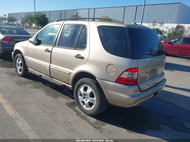 Продажа на аукционе авто 2002 Mercedes-benz Ml 320, vin: 4JGAB54E42A318066, номер лота: 44616940