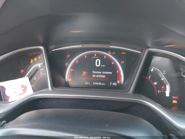 Honda Civic Sport 2019 2HGFC2F89KH566393 Image 7