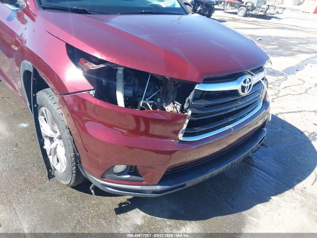 Aukcja sprzedaży 2015 Toyota Highlander Le Plus V6, vin: 5TDZKRFHXFS062076, numer aukcji: 44617251