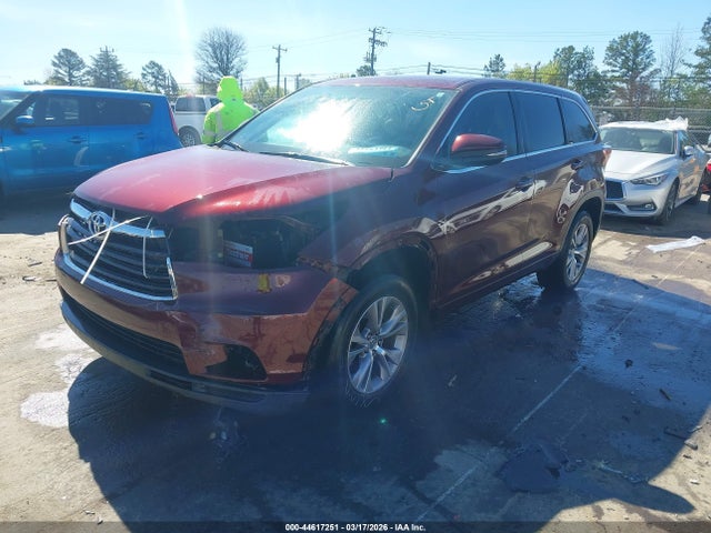 Aukcja sprzedaży 2015 Toyota Highlander Le Plus V6, vin: 5TDZKRFHXFS062076, numer aukcji: 44617251