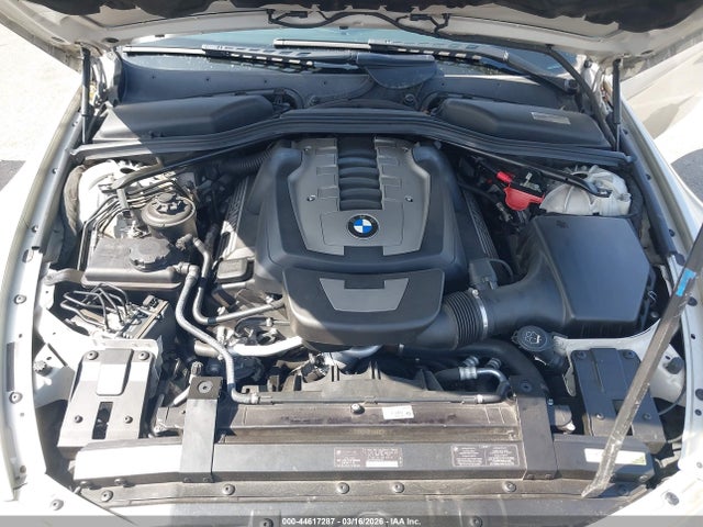 2008 Bmw 650i მანქანა იყიდება აუქციონზე, vin: WBAEB53538CX63383, აუქციონის ნომერი: 44617287