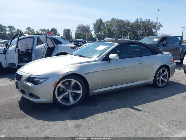 2008 Bmw 650i მანქანა იყიდება აუქციონზე, vin: WBAEB53538CX63383, აუქციონის ნომერი: 44617287