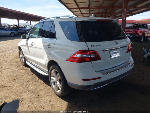 2012 Mercedes-benz Ml 350 4matic მანქანა იყიდება აუქციონზე, vin: 4JGDA5HB6CA065611, აუქციონის ნომერი: 44617391