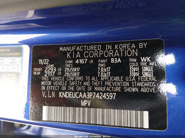 2023 KIA SELTOS KNDEUCAA3P7424597 Photo 8