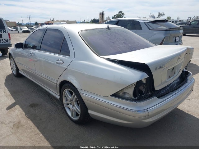 2006 Mercedes-benz S 500 მანქანა იყიდება აუქციონზე, vin: WDBNG75J06A480747, აუქციონის ნომერი: 44617408