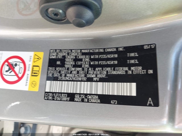 Продаж на аукціоні авто 2017 Lexus Rx 350, vin: 2T2BZMCA7HC098192, номер лоту: 44617428