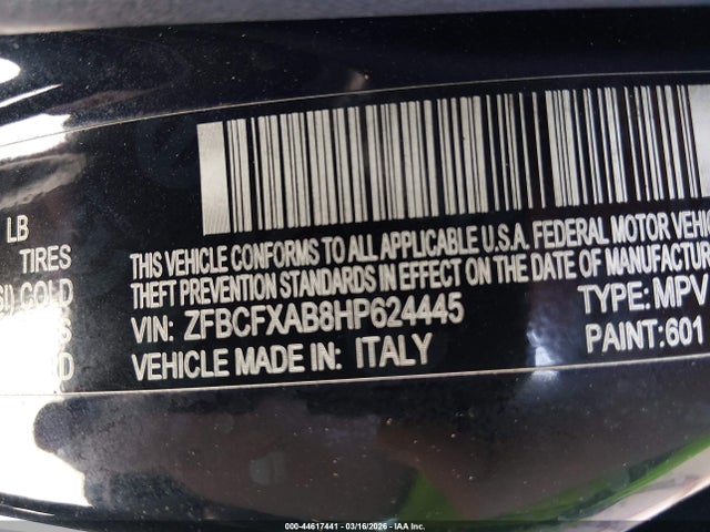 2017 FIAT 500X ZFBCFXAB8HP624445 Photo 8