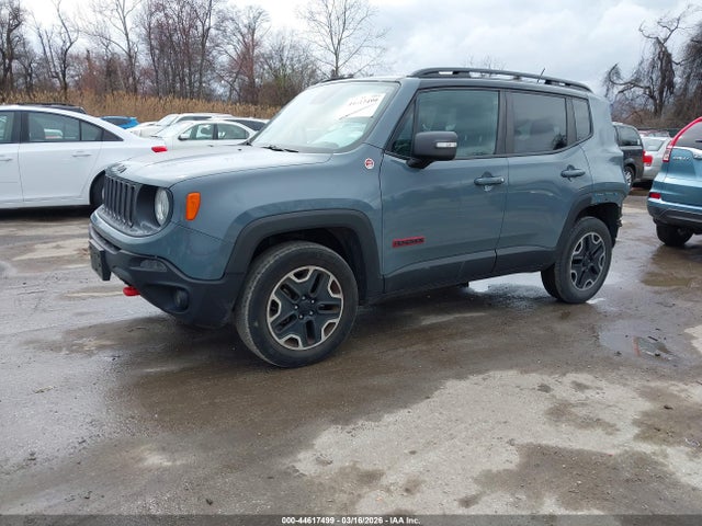 Aukcja sprzedaży 2017 Jeep Renegade Trailhawk 4x4, vin: ZACCJBCB1HPG42431, numer aukcji: 44617499