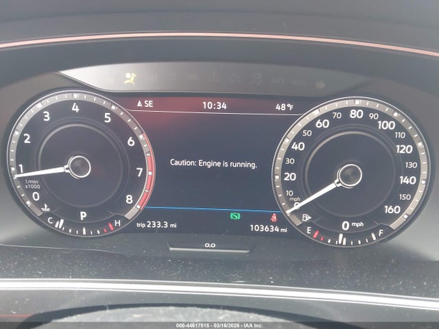 Продаж на аукціоні авто 2018 Volkswagen Tiguan 2.0t Sel Premium, vin: 3VV4B7AX4JM014516, номер лоту: 44617515