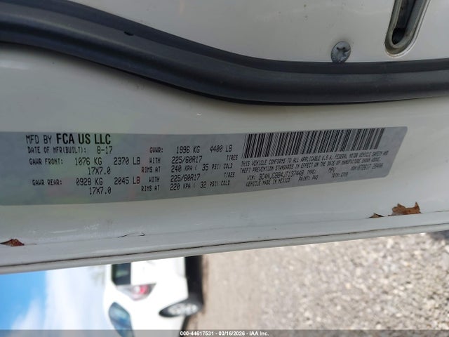 Aukcja sprzedaży 2018 Jeep Compass Latitude Fwd, vin: 3C4NJCBB4JT137448, numer aukcji: 44617531