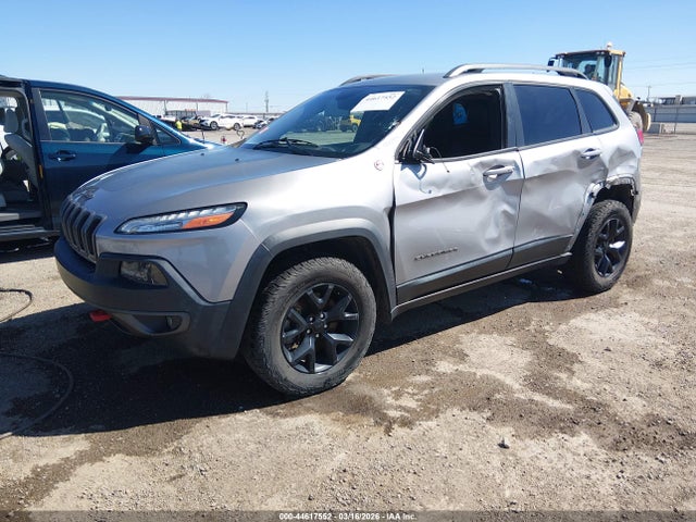 2015 Jeep Cherokee Trailhawk მანქანა იყიდება აუქციონზე, vin: 1C4PJMBS1FW593861, აუქციონის ნომერი: 44617552