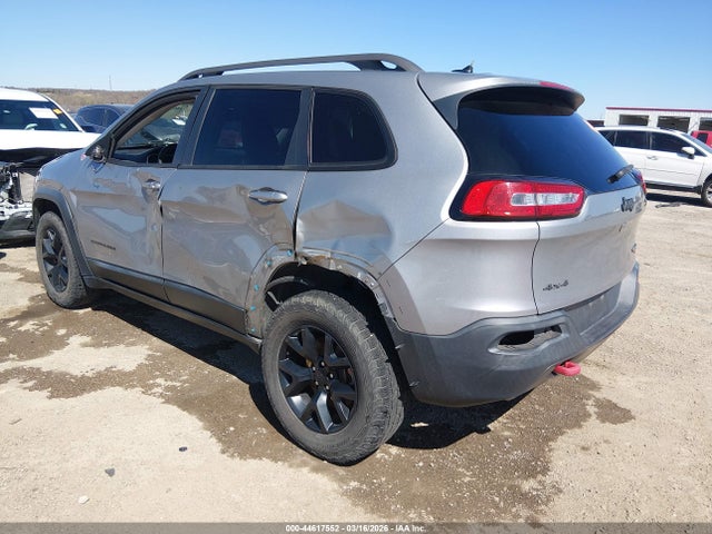 2015 Jeep Cherokee Trailhawk მანქანა იყიდება აუქციონზე, vin: 1C4PJMBS1FW593861, აუქციონის ნომერი: 44617552