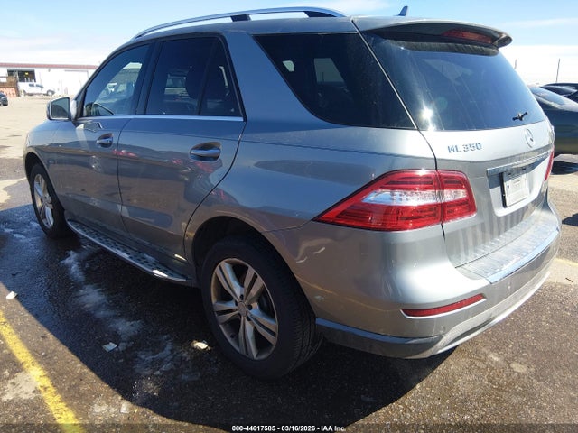 Aukcja sprzedaży 2012 Mercedes-benz Ml 350 4matic, vin: 4JGDA5HB9CA096027, numer aukcji: 44617585