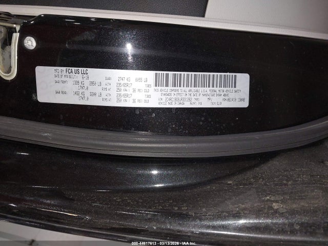 44617613 :رقم المزاد ، 2C4RC1BG9JR331262 vin ، 2018 Chrysler Pacifica Touring L مزاد بيع
