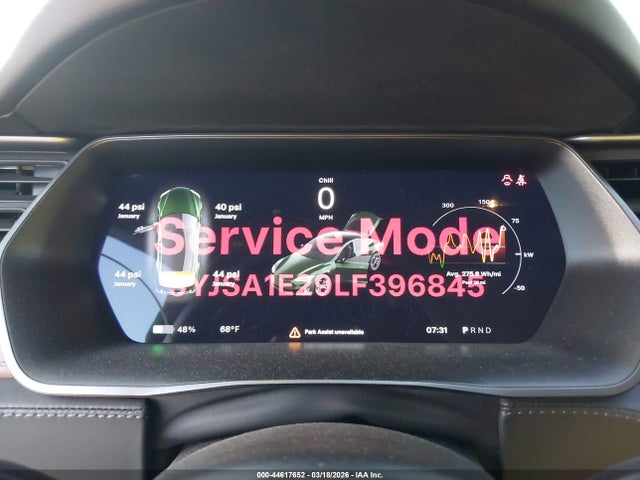 2020 TESLA MODEL S 5YJSA1E29LF396845 Photo 6