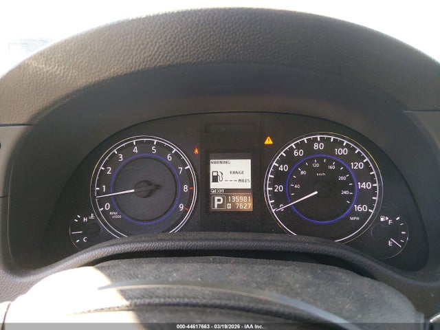 2012 Infiniti G37x მანქანა იყიდება აუქციონზე, vin: JN1CV6EL6CM471025, აუქციონის ნომერი: 44617663