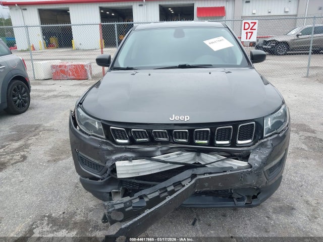44617665 :رقم المزاد ، 3C4NJCAB6MT573692 vin ، 2021 Jeep Compass Sport Fwd مزاد بيع