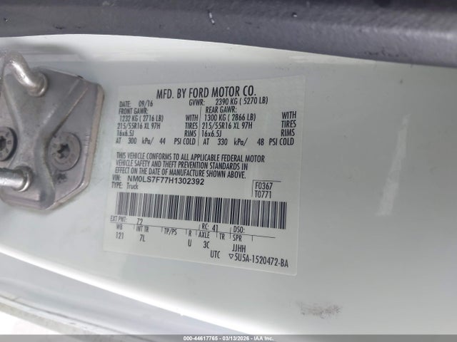Ford Transit Connect Xlt 2017 NM0LS7F77H1302392 Image 8