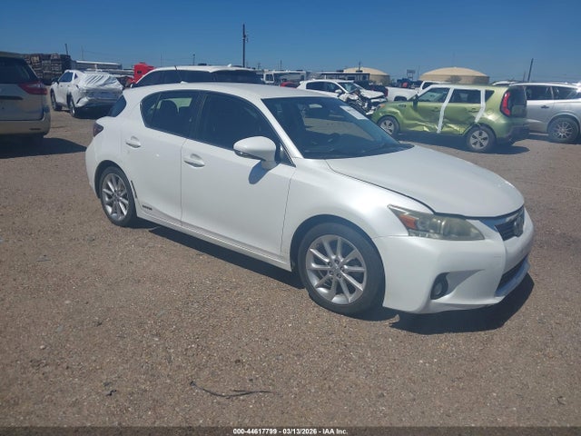 2012 LEXUS CT 200H JTHKD5BH1C2085287