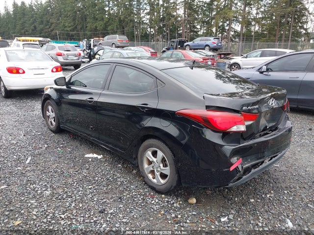 Hyundai ELANTRA SE 2014 KMHDH4AE8EU207050 Image 3