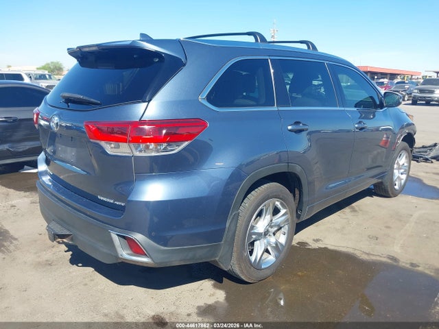 2019 Toyota Highlander Limited მანქანა იყიდება აუქციონზე, vin: 5TDDZRFH8KS747435, აუქციონის ნომერი: 44617862