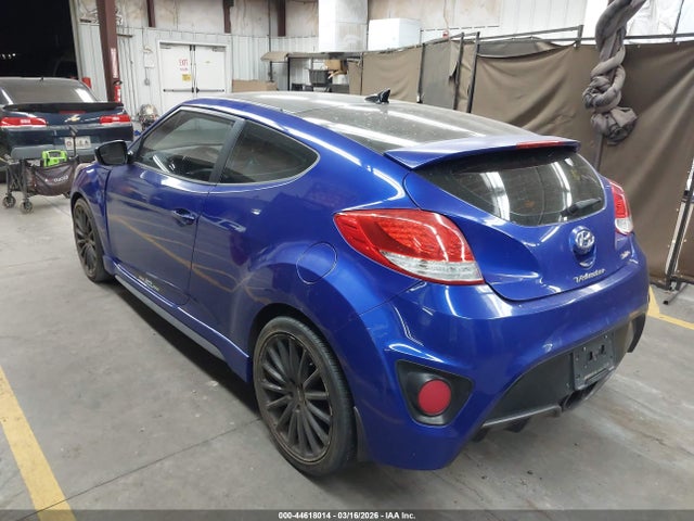 Hyundai Veloster Turbo W/black 2014 KMHTC6AE9EU193567 Image 3