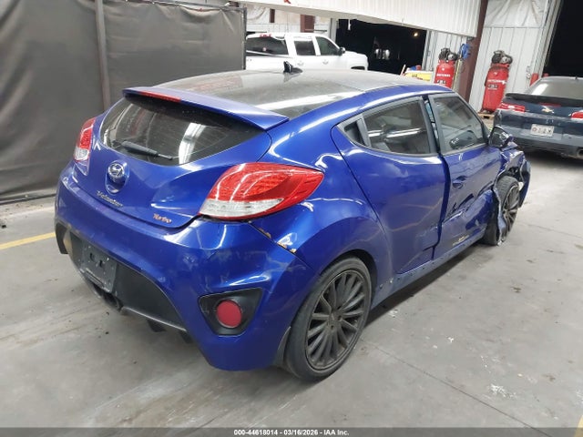 Hyundai Veloster Turbo W/black 2014 KMHTC6AE9EU193567 Image 4