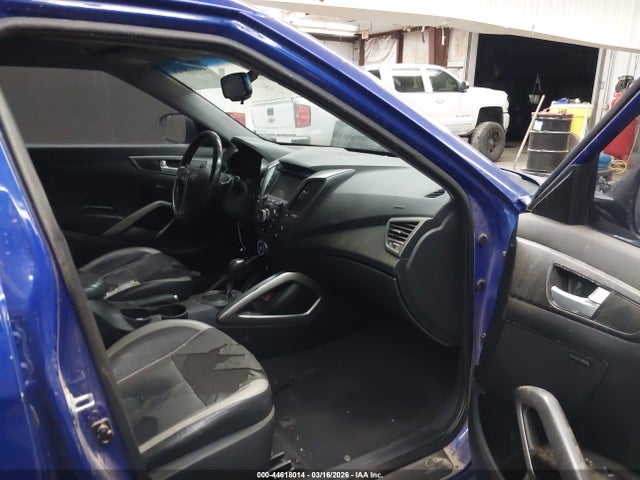 Hyundai Veloster Turbo W/black 2014 KMHTC6AE9EU193567 Image 5