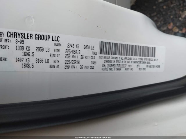 Продаж на аукціоні авто 2010 Dodge Grand Caravan Sxt, vin: 2D4RN5D17AR116637, номер лоту: 44618026