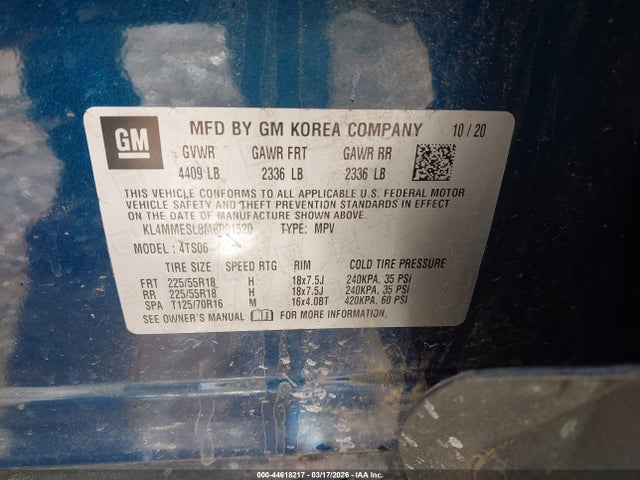 2021 BUICK ENCORE GX KL4MMESL8MB091520 Photo 8