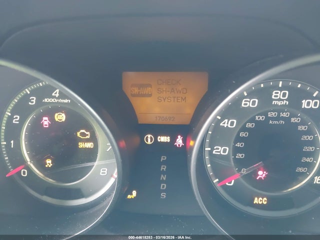 Продаж на аукціоні авто 2011 Acura Mdx Advance Package, vin: 2HNYD2H54BH504465, номер лоту: 44618283
