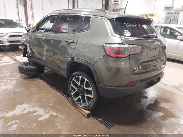 44618341 :رقم المزاد ، 3C4NJDCBXHT634308 vin ، 2017 Jeep New Compass Limited 4x4 مزاد بيع