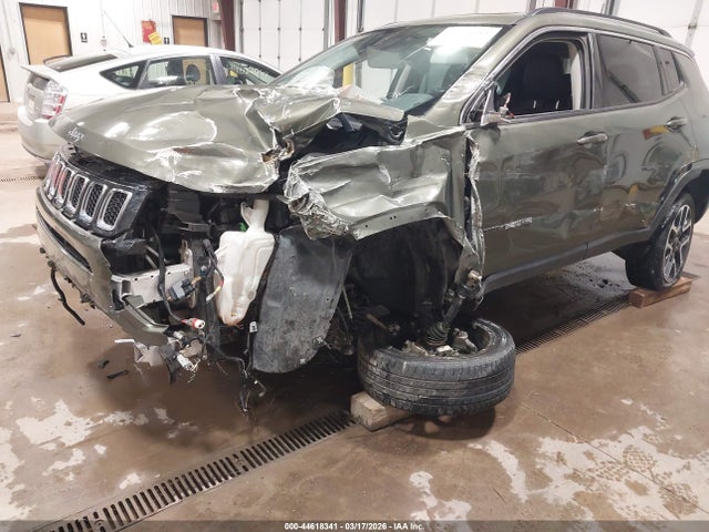 44618341 :رقم المزاد ، 3C4NJDCBXHT634308 vin ، 2017 Jeep New Compass Limited 4x4 مزاد بيع