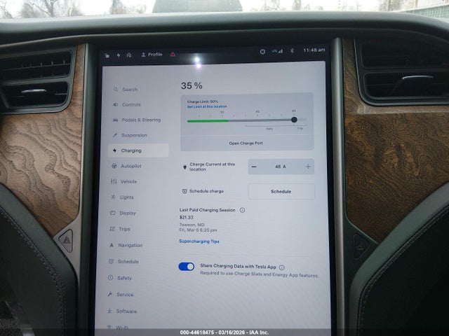 Aukcja sprzedaży 2020 Tesla Model X Long Range Dual Motor All-wheel Drive/long Range Plus Dual Motor All-wheel Drive, vin: 5YJXCAE26LF248281, numer aukcji: 44618475