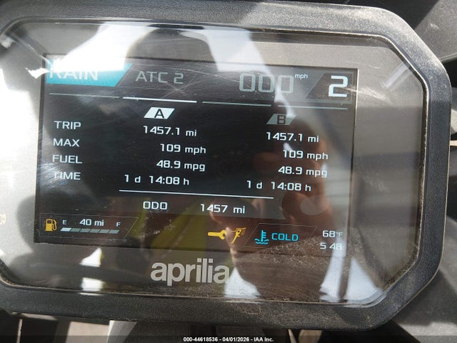 Aukcja sprzedaży 2025 Aprilia Rs 457, vin: ZD4XEUA00S6002180, numer aukcji: 44618536