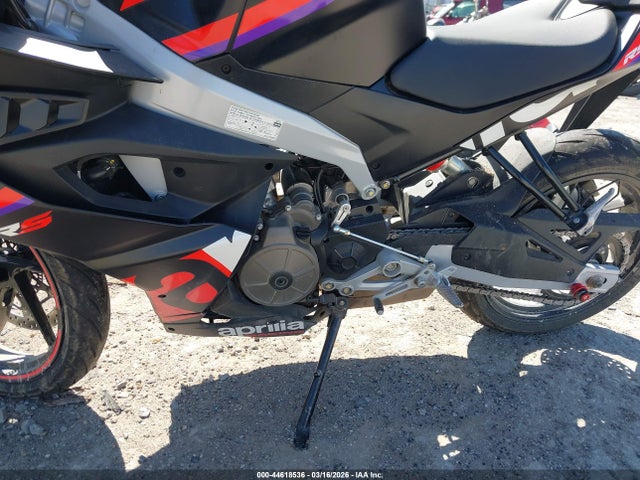 Aukcja sprzedaży 2025 Aprilia Rs 457, vin: ZD4XEUA00S6002180, numer aukcji: 44618536
