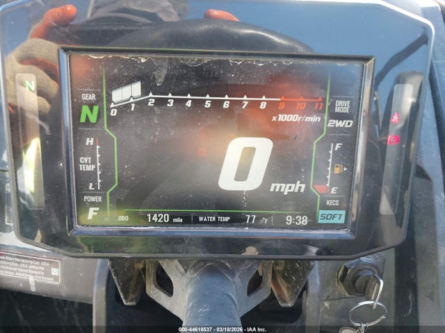 2023 Kawasaki Krt1000 A მანქანა იყიდება აუქციონზე, vin: JKARTCA16PB500079, აუქციონის ნომერი: 44618537