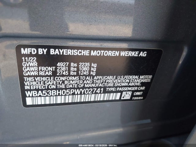 2023 BMW 530 WBA53BH05PWY02741 Photo 8