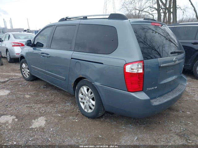 2007 Kia Sedona Ex მანქანა იყიდება აუქციონზე, vin: KNDMB233976181930, აუქციონის ნომერი: 44618863