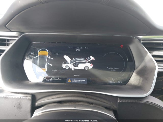44618895 :رقم المزاد ، 5YJSA1E19GF150617 vin ، 2016 Tesla Model S 60/70/75/85 مزاد بيع