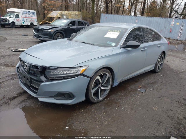 44619021 :رقم المزاد ، 1HGCV1F32NA052500 vin ، 2022 Honda Accord Sport مزاد بيع