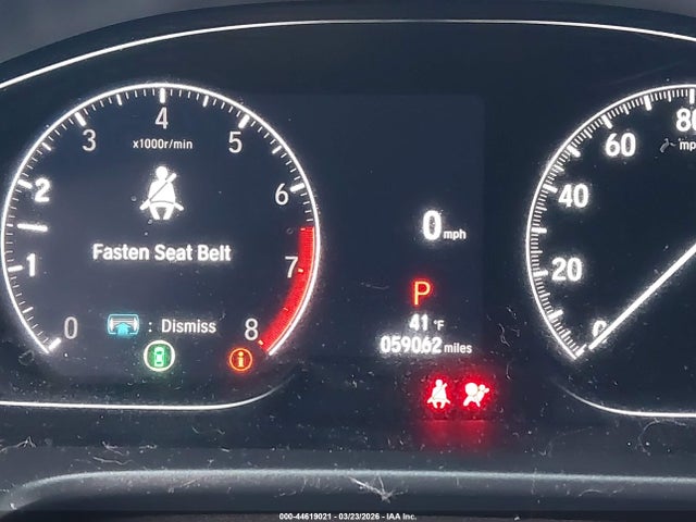 44619021 :رقم المزاد ، 1HGCV1F32NA052500 vin ، 2022 Honda Accord Sport مزاد بيع