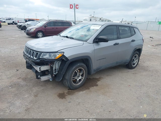 2018 Jeep Compass Sport Fwd მანქანა იყიდება აუქციონზე, vin: 3C4NJCAB2JT140009, აუქციონის ნომერი: 44619185