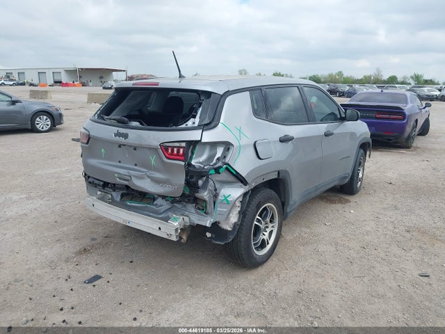 2018 Jeep Compass Sport Fwd მანქანა იყიდება აუქციონზე, vin: 3C4NJCAB2JT140009, აუქციონის ნომერი: 44619185