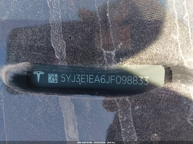 Продаж на аукціоні авто 2018 Tesla Model 3 Long Range/mid Range, vin: 5YJ3E1EA6JF098833, номер лоту: 44619196
