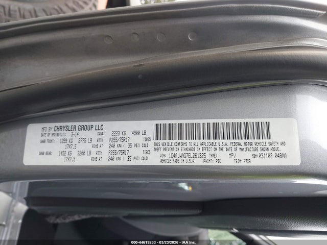 2014 JEEP WRANGLER 1C4AJWAG7EL261325 Photo 8