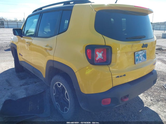 2016 Jeep Renegade Trailhawk მანქანა იყიდება აუქციონზე, vin: ZACCJBCT0GPC66229, აუქციონის ნომერი: 44619301