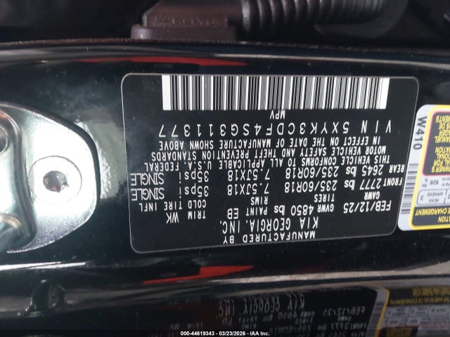 KIA Sportage Ex 2025 5XYK3CDF4SG311377 Image 9