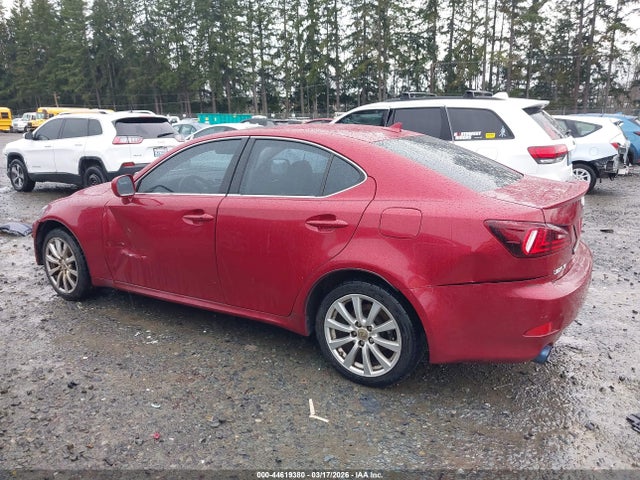 2008 Lexus Is 250 მანქანა იყიდება აუქციონზე, vin: JTHCK262182020591, აუქციონის ნომერი: 44619380