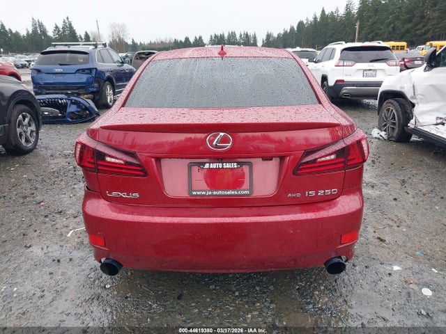 2008 Lexus Is 250 მანქანა იყიდება აუქციონზე, vin: JTHCK262182020591, აუქციონის ნომერი: 44619380